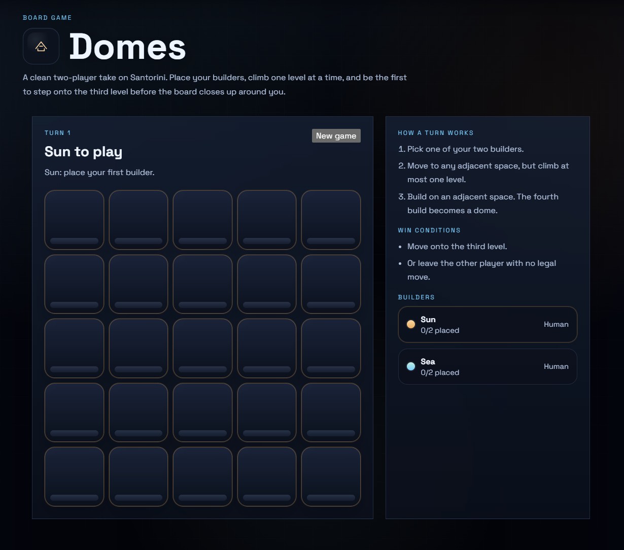 Domes preview