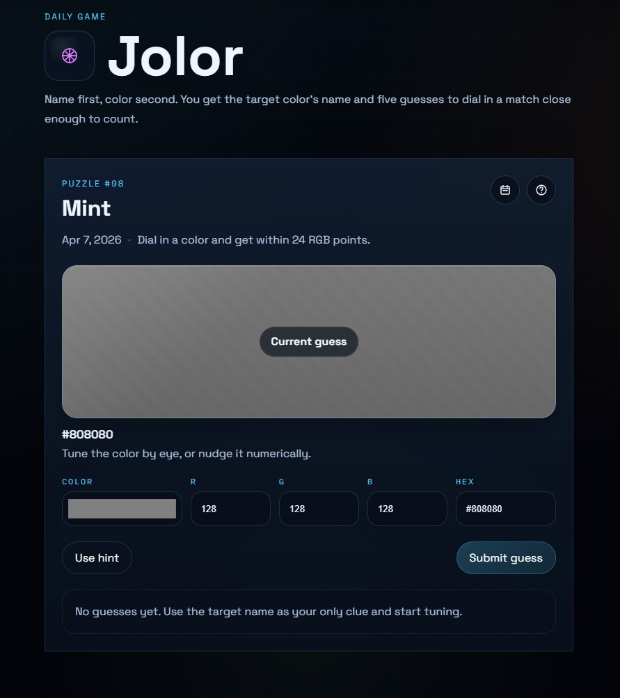 Jolor preview