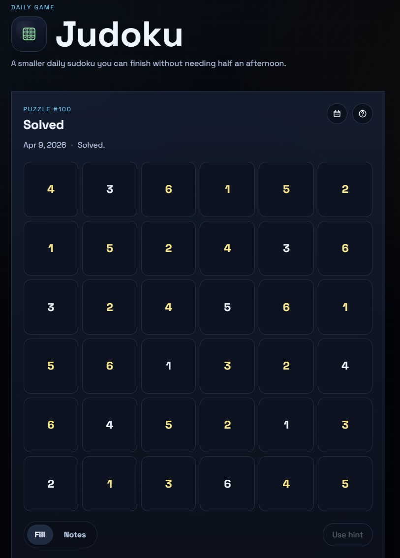 Judoku preview